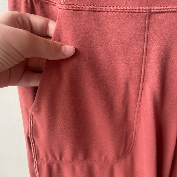 Dark red Lululemon wide legged athletic pants - Picture 5 of 5